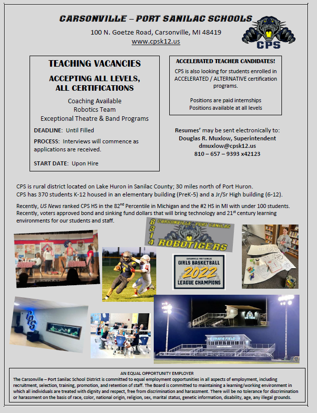 Teaching Positions 22-23