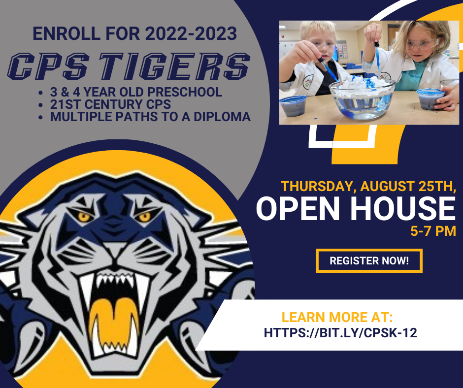 Open House!  08/25, 5-7 pm!