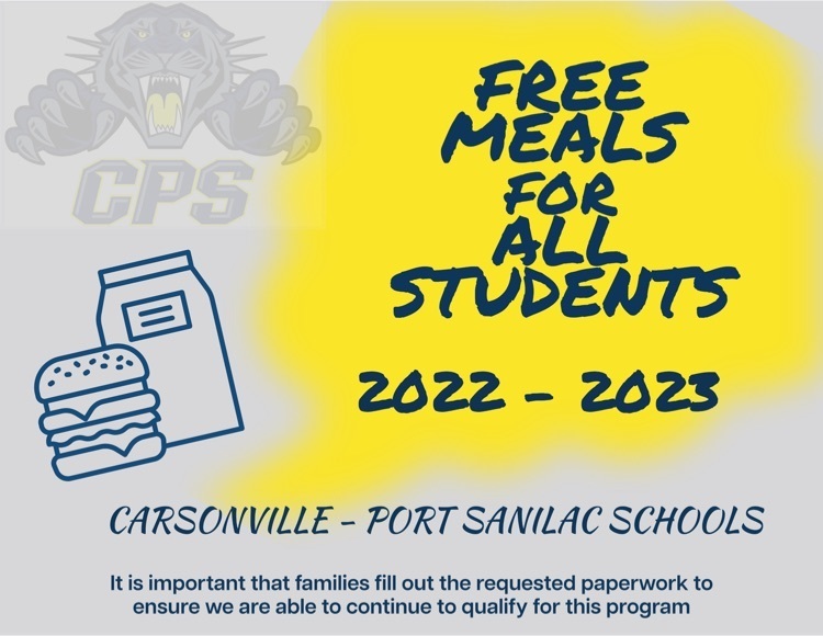 ALL Students Eat FREE This Year!