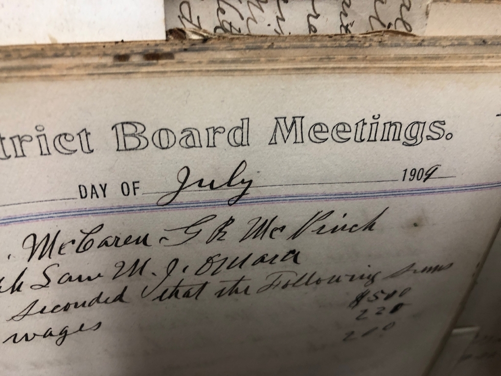 Vintage Board Meeting 